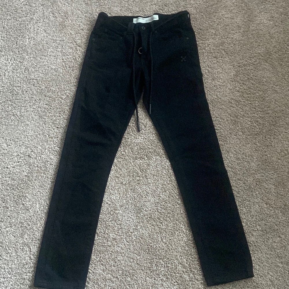 OFF White Black Pants